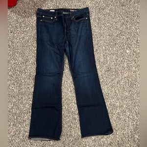 Gap Long and Lean flare jeans